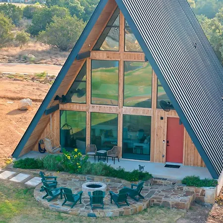 Gruene Lake Haus - Modern A-Frame With Fire Pit